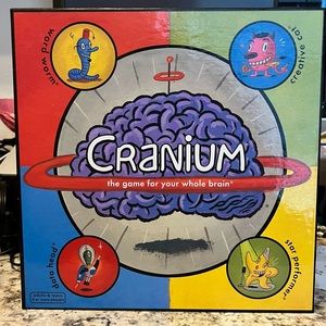 Original Cranium The Board Game For Your Whole Brain 100% Complete 2002